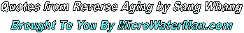 Brought To You By MicroWaterMan.com