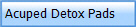  Acuped Detox Pads